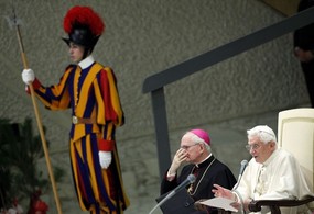 Pope reads speech.jpg